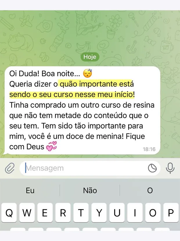 Depoimento de aluna: curso essencial no começo, mais completo que outros