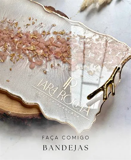 Aula Faça Comigo: bandejas de resina